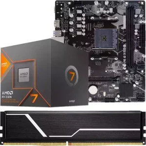 Combo Act Ryzen 7 8700F + MB 620M + DDR5 16GB 5600MHZ