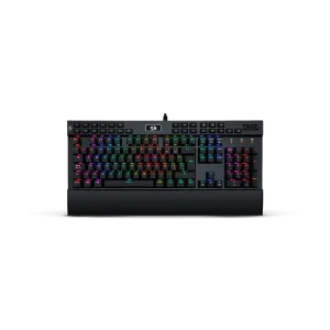 TECLADO MECANICO REDRAGON YAMA BLACK GAMER APOYA MUÑECA RGB K550-RGB-1