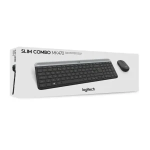 TECLADO+MOUSE LOGITECH MK470 SLIM WIRELESS