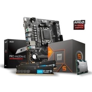 Combo Act Ryzen 5 8600G + MB A620M + DDR5 16GB 5600MHZ