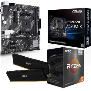 Combo Act Ryzen 5 5600GT + MB A520M + DDR4 16GB 3200mhz