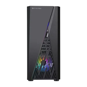 GABINETE EVOLABS STREAK EVO 105A 3 FAN RGB MESH