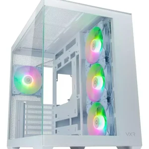 Gabinete Tecware Premium Vxr Evo Doble Camara Atx 4 Coolers Argb ATX