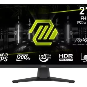 MONITOR MSI 27" GAMING 200HZ PLANO IPS 0.5MS GTG MAG GAMING 272F