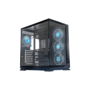 GABINETE EVOLABS LUMA X 4 FAN CONTROLADORA ARGB DOBLE CAMARA EVO-320AB