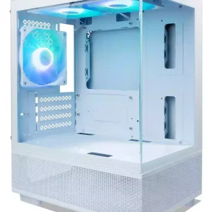 GABINETE GAMER TECWARE INFINITY M2 PANORAMICO 3 FAN RGB