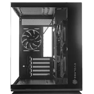 GABINETE EVOLABS LUMA 3 FAN CONTROLADORA ARGB DOBLE CAMARA EVO-310MB