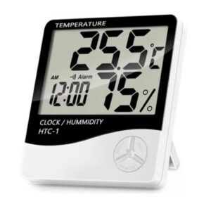 Reloj medidos de temperatura y humedad