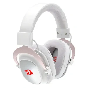 AURICULAR REDRAGON ZEUS PRO INALÁMBRICO H510-RGB BLANCO