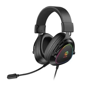 AURICULAR GAMER SOLARMAX NEGRO RGB PS4 PS5 PC XBOX SWITCH GHS59
