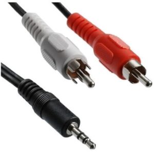 Cable Mini plug - 2 RCA NOGANET