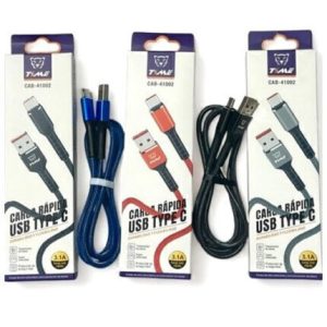 Cable TIPO C Time 3.1A