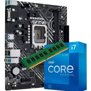 Combo INTEL I7 14700 + MOTHER H610 + 16GB 5600MHZ