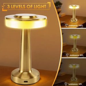 Lampara de mesa touch
