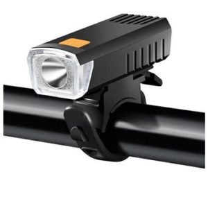 Luz led blanca recargable para bici