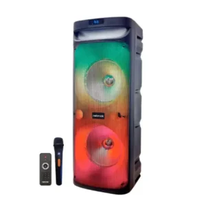 PARLANTE NETMAK RGB 60W DOBLE WOOFER C/MIC NM-CALABRIA