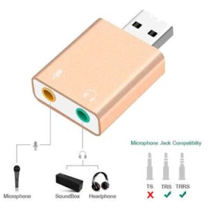 Placa sonido usb Noganet 7.1 HE- 282