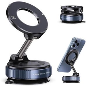Soporte magnetico con ventosa para celular