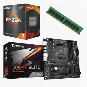 Combo RYZEN 7 5700X + MOTHER A520 + 16GB 3200MHZ
