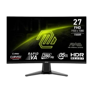 MONITOR MSI 27" CURVO FHD VA 280HZ GAMING MAG 276CXF 0.5MS