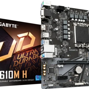 MOTHER GIGABYTE H610M H LGA1700 DDR4 M-ATX