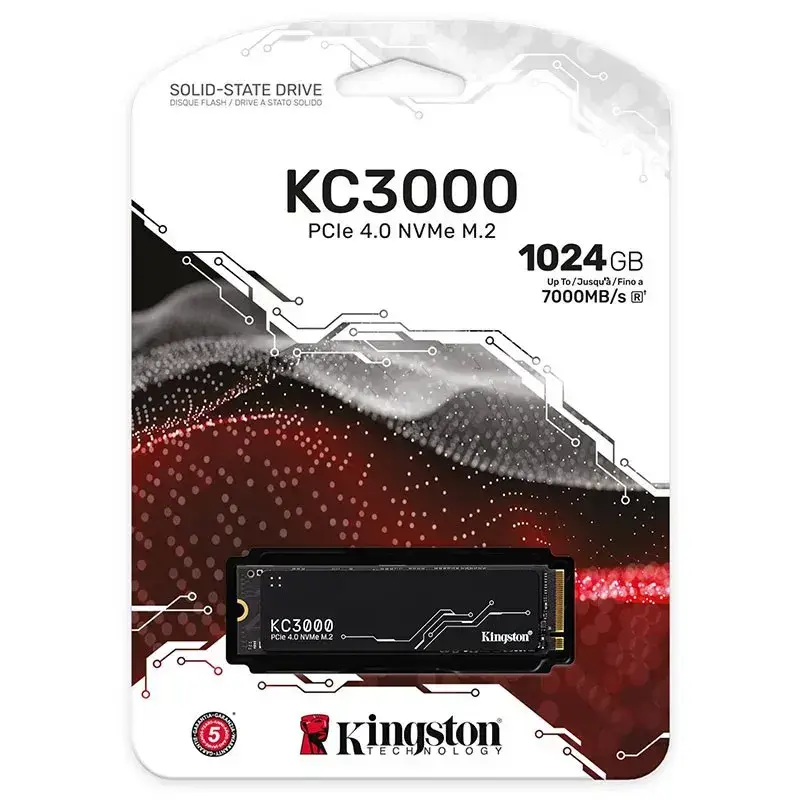 SSD M.2 NVME KINGSTON KC3000 1TB GEN4 7000MB/S