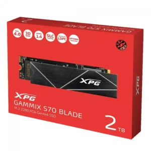 SSD M.2 NVME XPG GAMMIX S70 BLADE 2TB GEN4 7400MB/S