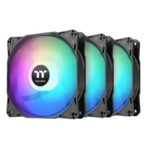 Kit 3 Fans Thermaltake LE120 ARGB Sync 120mm PWM Black