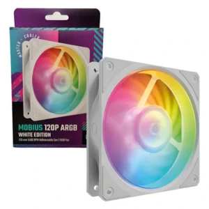 Fan Cooler Master Mobius 120P ARGB PWM 120mm White