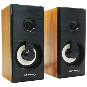 PARLANTE NETMAK NM-BORA MADERA