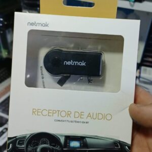 RECEPTOR NETMAK NM-BT22 BT3.0 AUDIO PLUG 3.5MM