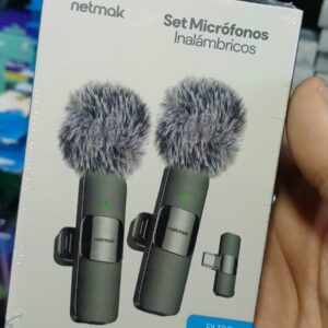 MICROFONO NETMAK NM-MC12 SETX2/CORBATERO/INALAMBRI