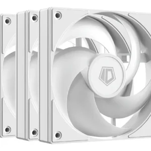 Kit 3 Fans ID-COOLING AS-120-W PWM 120mm White